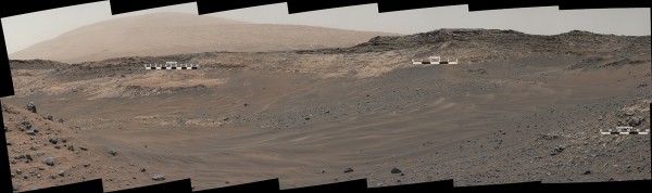 Представлена новая панорама Марса от марсохода Curiosity