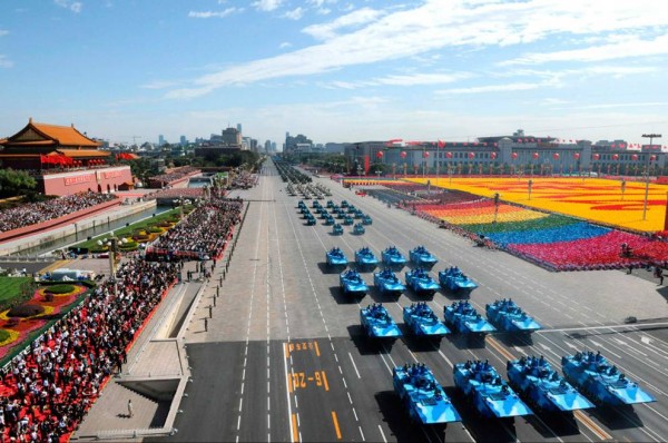 На сентябрьском параде в Китае представят новую военную технику