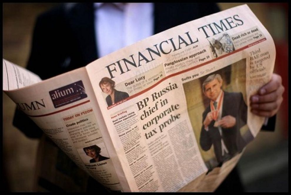 Pearson продает газету Financial Times японской Nikkei
