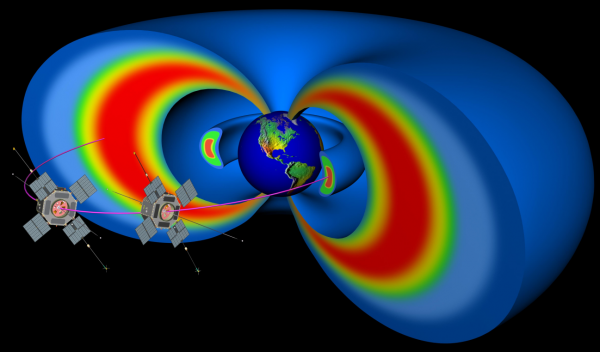 NASA: Кольца Ван Аллена являются ускорителями частиц, а не околоземным магнитом