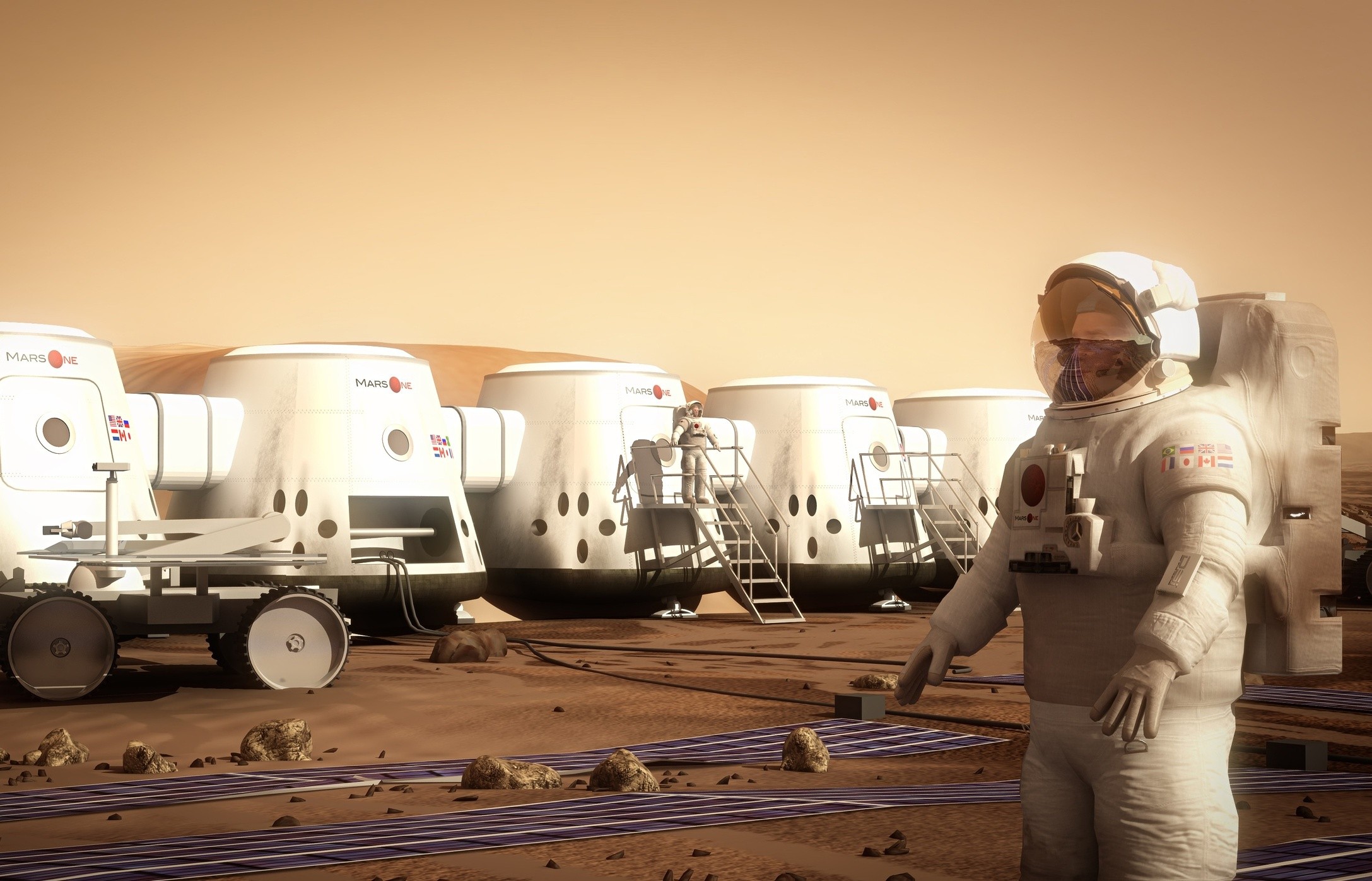 NASA опубликовало видео о строительстве первой колонии на Марсе