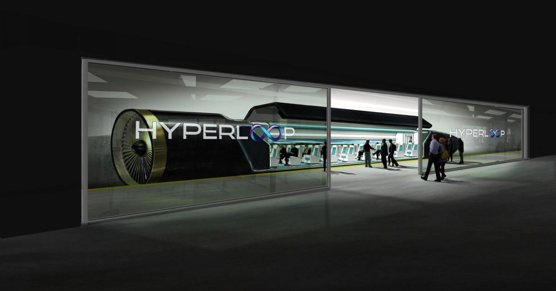 Сверхзвуковой поезд Hyperloоp будет спроектирован в США