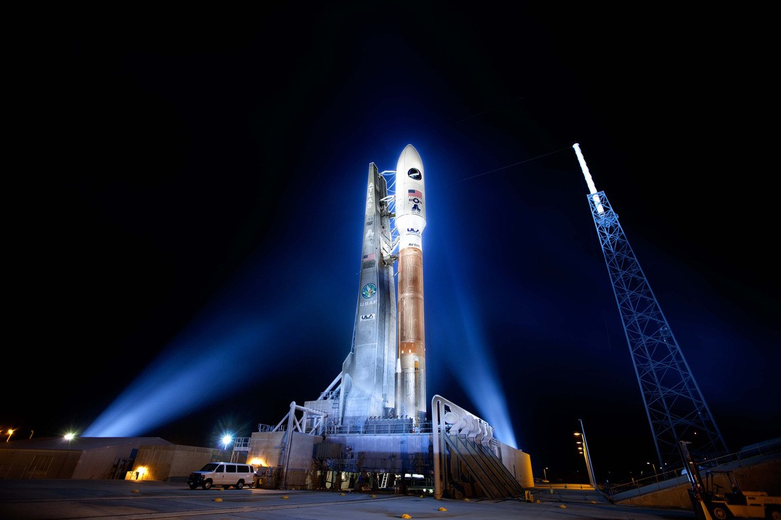 Ракета Atlas V с кораблем Cygnus стартовала с мыса Канаверал