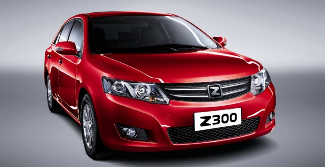 В России в продаже появился китайский седан Zotye Z300
