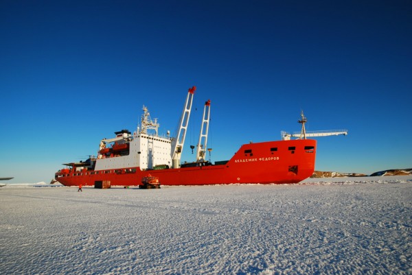 Найденные в Антарктиде метеориты будут доставлены ледоколом в Петербург