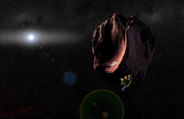 Космический зонд New Horizons детально изучил крупный астероид в поясе Койпера
