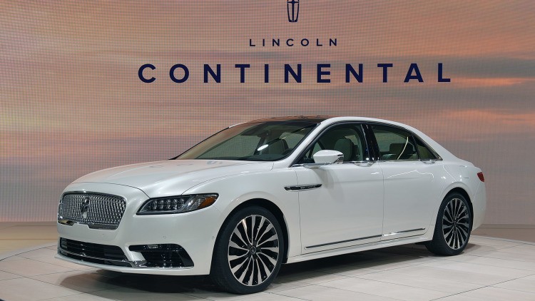Новый седан Lincoln Continental начнёт продаваться в КНР со 2 сентября