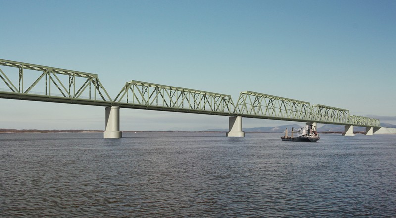 РФ достроит свою часть моста через Амур в КНР в 2018 году