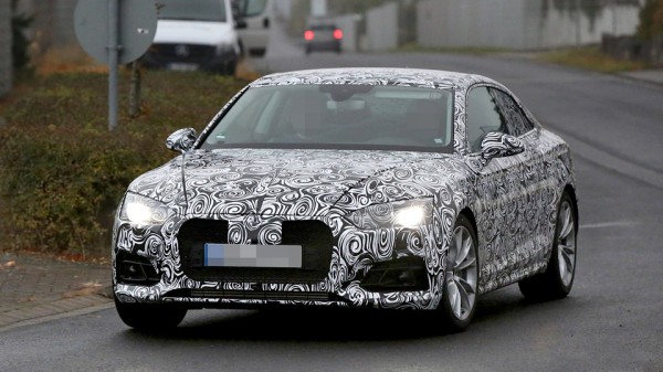 Новое поколение Audi A8 проходит тестирование на дорогах