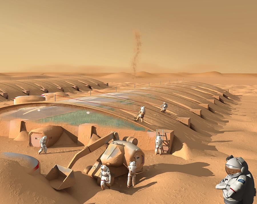 Переселение землян на Марс начнется через 20 лет