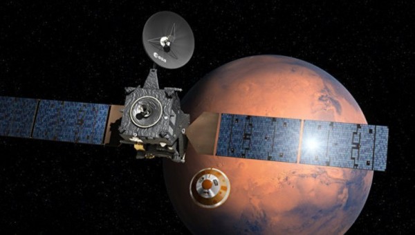 Эксперты объяснили причины крушения «Скиапарелли» на Марсе