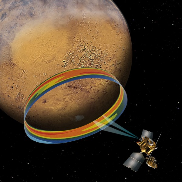 Российские ученые с помощью спектрометра измерили температуру на Марсе