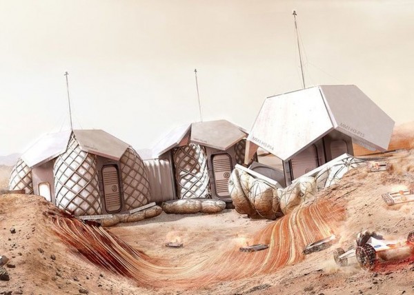 Британские ученые продемонстрировали проект марсианского дома