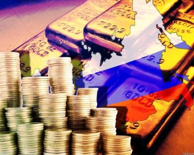 Международные резервы России выросли на $100 млн