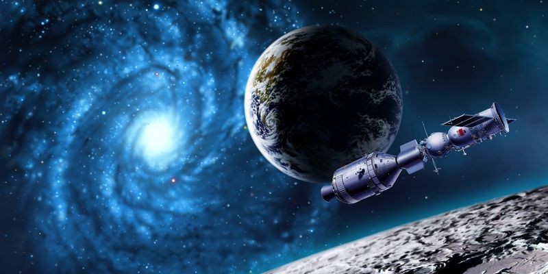 'Роскосмос намерен создать станцию на лунной орбите