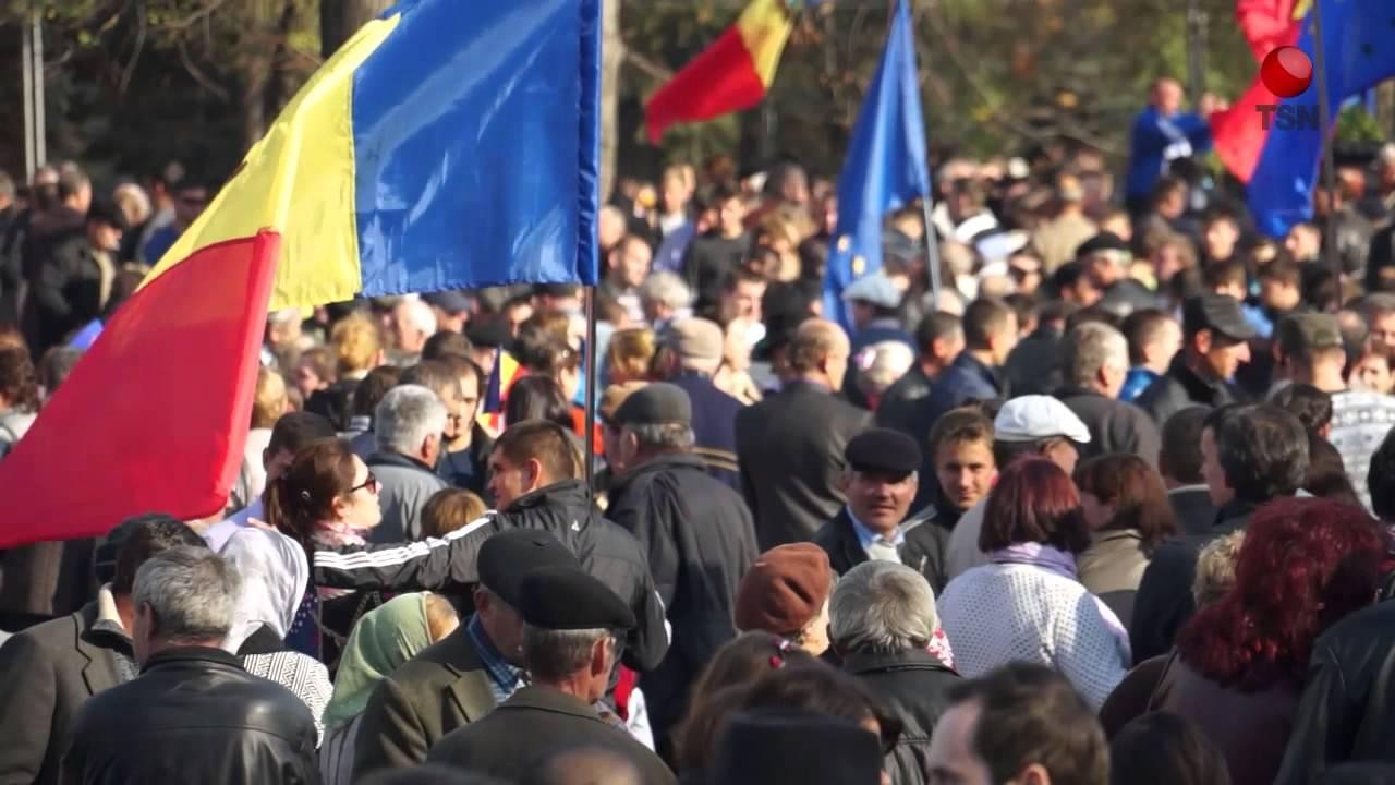 В столице Молдавии 10 тысяч человек вышли на митинг против кандидатуры премьера