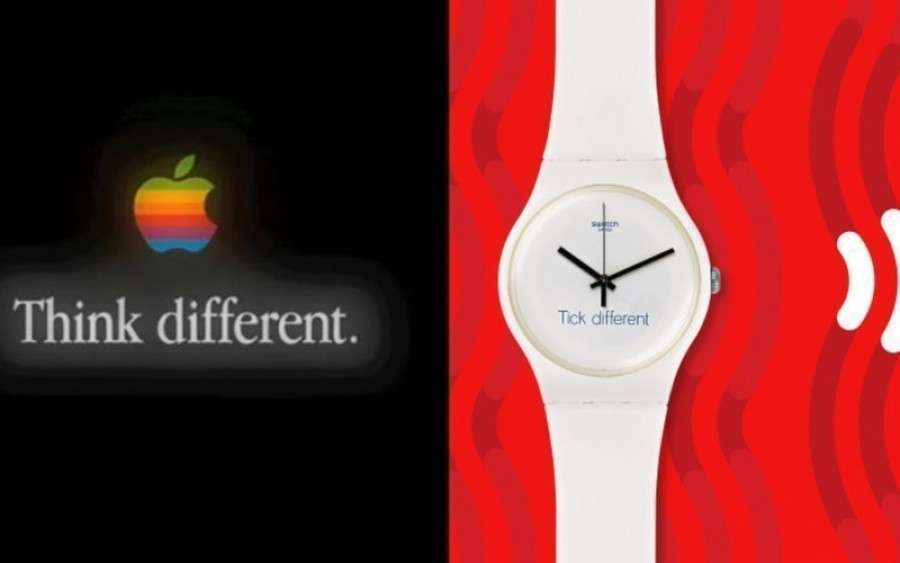 Apple будет судиться со Swatch из-за рекламной фразы «Заметь разницу»