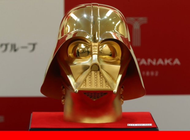 В Японии золотой шлем Дарта Вейдера выставят на продажу за $1,4 млн