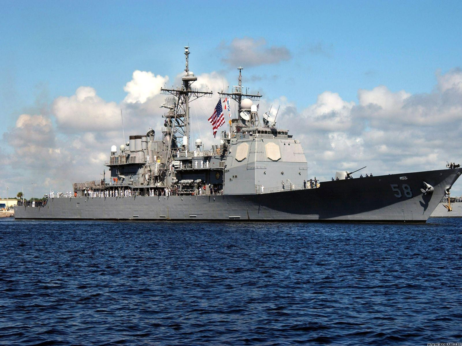 Пентагон рассказал детали столкновения крейсера с судном Южной Кореи