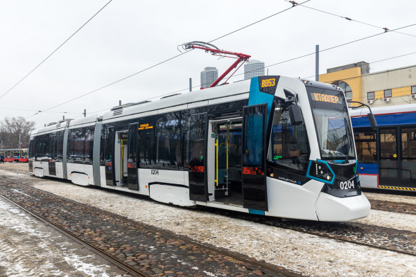 В Санкт-Петербурге скоро будут запущены новые трамваи Stadler