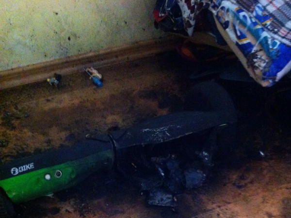 В Амурской области в детской комнате взорвался стоявший на зарядке гироскутер