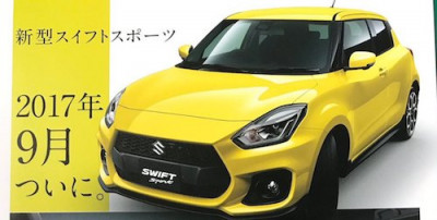 В сети обнародовали фото брошюры с новым Suzuki Swift Sport