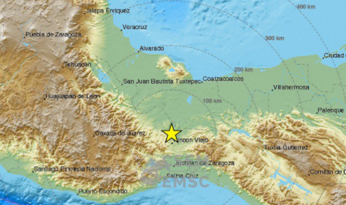 Землетрясение магнитудой 6,1 случилось в Мексике