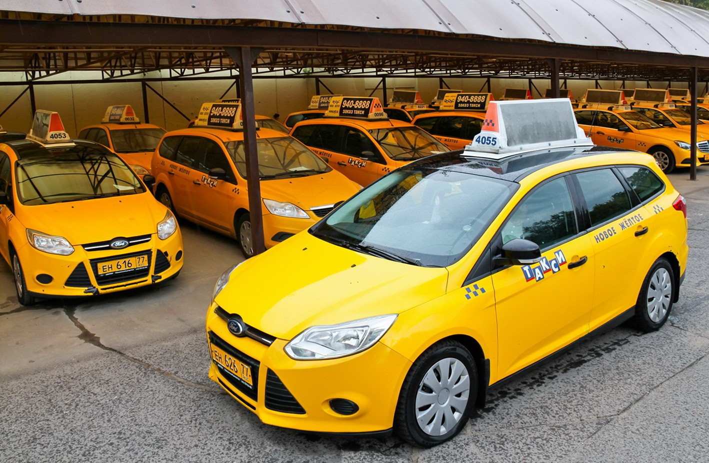 Форд Focus стал наиболее популярным автомобилем для такси