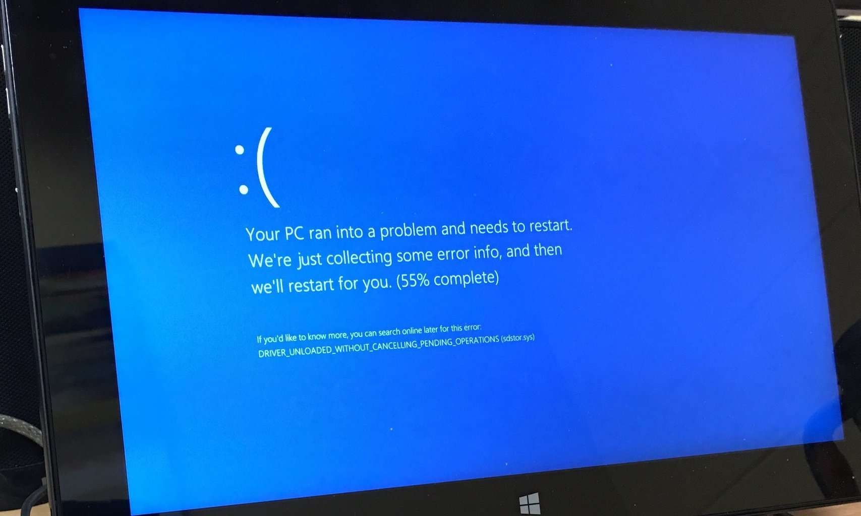 Новое обновление Windows 10 приводит к «синему экрану смерти»