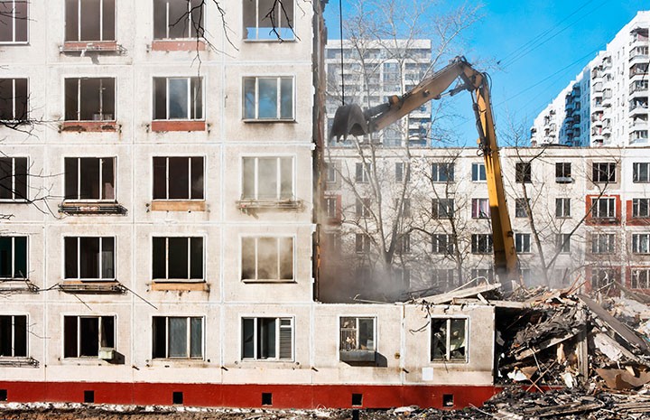 В столице осталось демонтировать 38 пятиэтажек по первой программе сноса