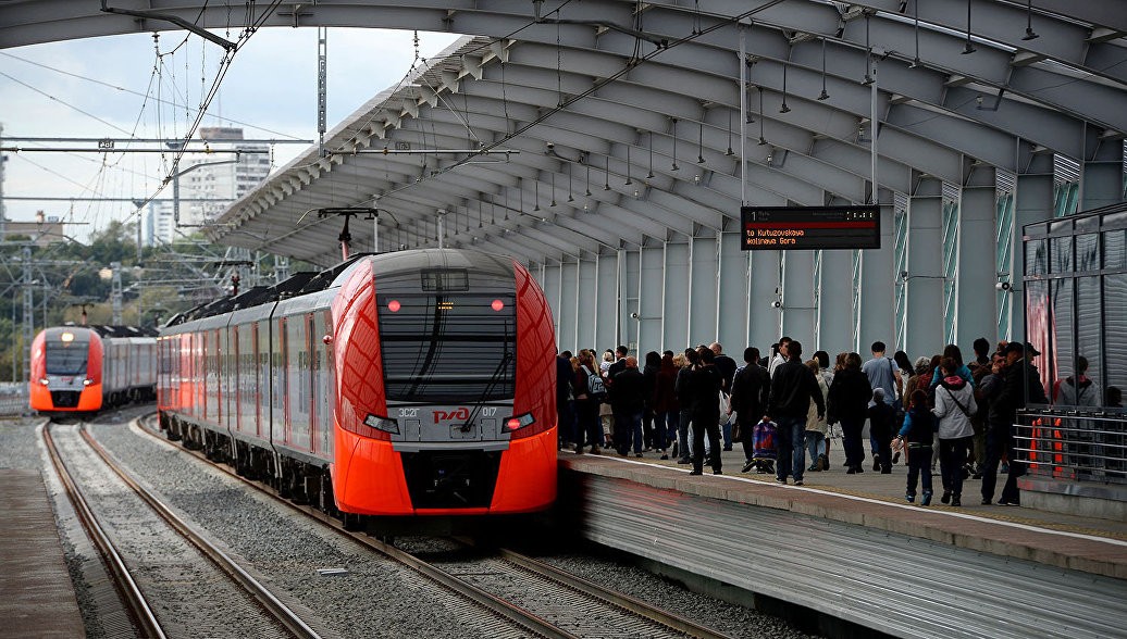 Интервалы движения поездов сократили на МЦК из-за непогоды