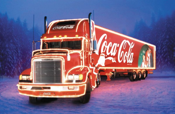 10 декабря в России стартовал ежегодный благотворительный Рождественский караван Coca-Cola