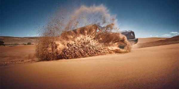 Опубликован «пустынный» тизер нового Mercedes-Benz G-Class