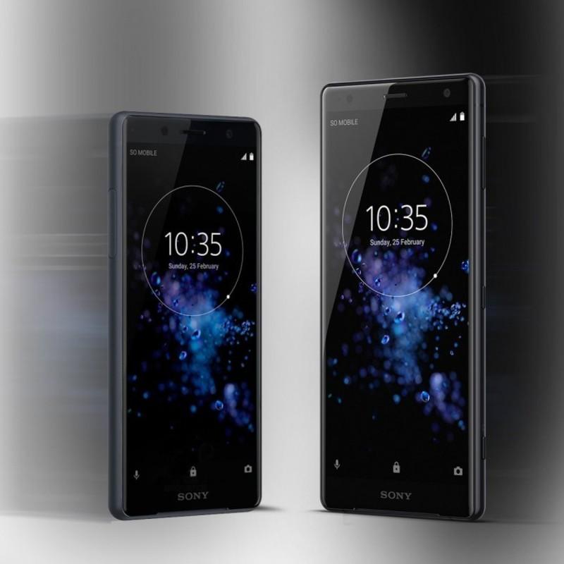 Названы российские цены на новые безрамочные смартфоны Sony Experia XZ2 и XZ2 Compact