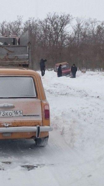 Снежная блокада едва не лишила жителей Волгодонского района хлеба
