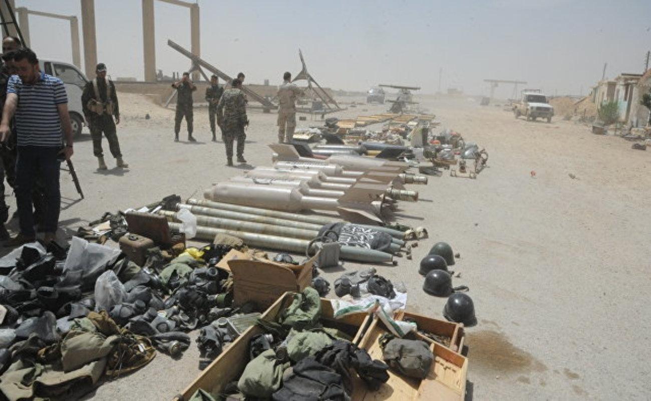 В арсенале боевиков в сирийском Думейре отыскали американские ракеты