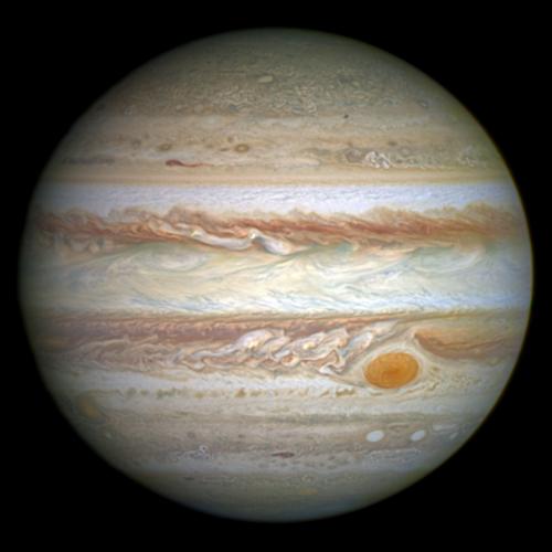 В Сеть попало фото легендарного Большого красного пятна Юпитера