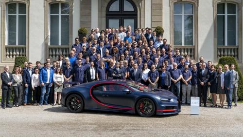 Bugatti выпустила юбилейный Chiron за 205 млн рублей