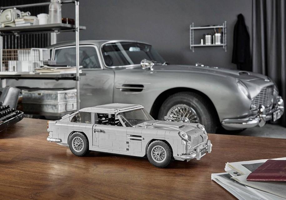 Aston Martin Джеймса Бонда превратили в конструктор Lego