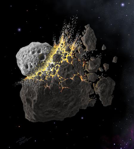Астрономы: Все упавшие на Землю метеориты прибыли с 5 мега-астероидов