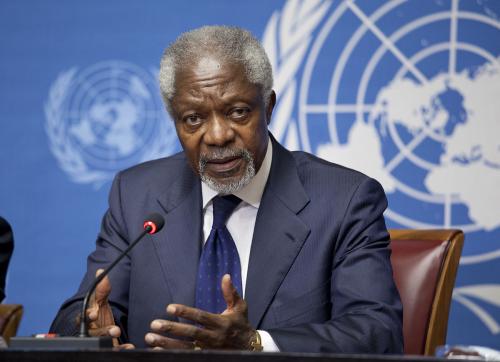 Барак Обама выразил соболезнования в связи со смертью Кофи Аннана