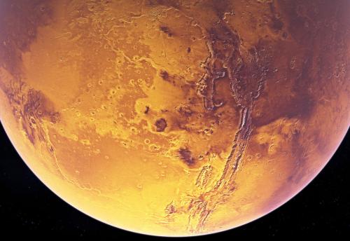 Тело инопланетного гуманоида нашли на поверхности Марса