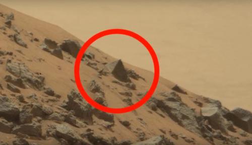 Песчаный шторм открыл постройки древней цивилизации на поверхности Марса