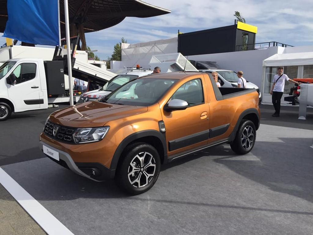 Renault выпустит в 2019 году пикап Dacia Duster