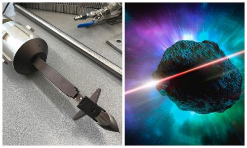 Поймать гарпуном и распилить лазером – Учёные создали план для защиты от подлетающего 85-метрового метеорита