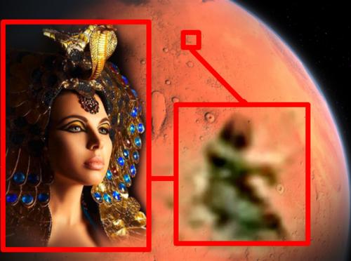 Царица Нефертити на Марсе? NASA подтвердило колонизацию Красной планеты пришельцами Египта