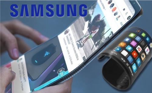 Samsung «убьёт» Apple Watch сворачиваемым смартфоном-наручником