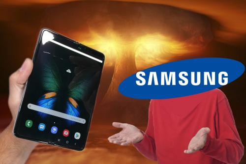160 тысяч за Samsung? Экран нового Galaxy Fold ломается от царапины