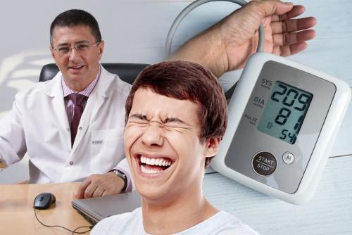 Доктор Мясников посоветовал снижать артериальное давление смехом