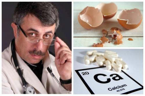 Доктор Комаровский объяснил, можно ли использовать яичную скорлупу как источник кальция